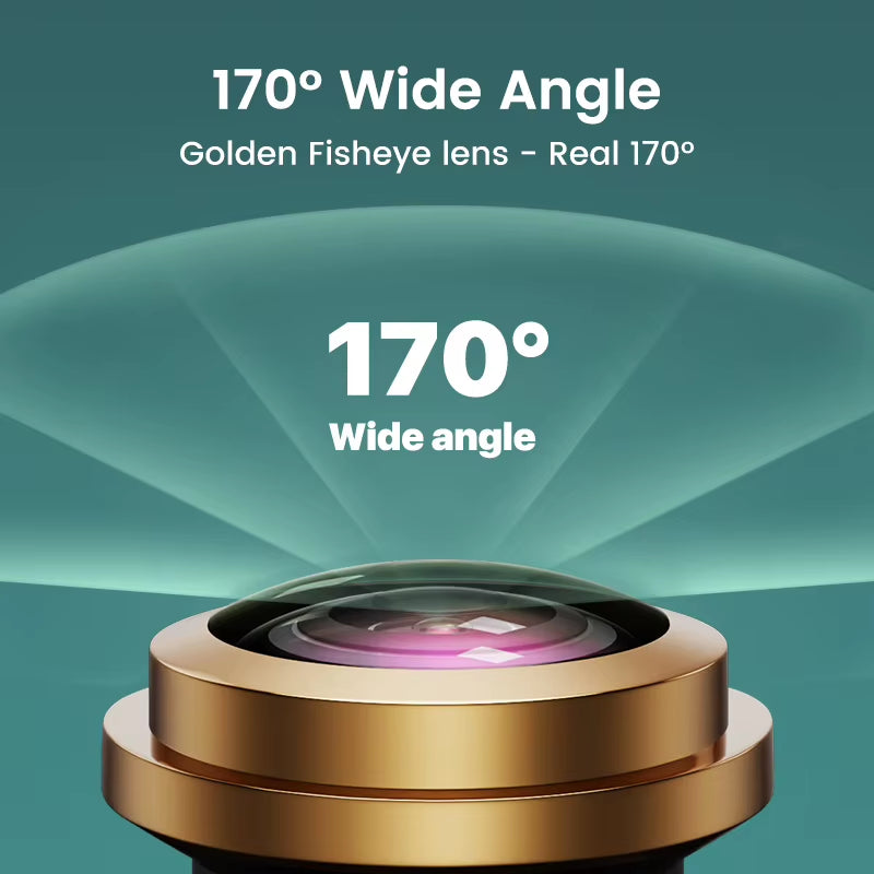 Golden Lens 1920X1080P Car Rear View Camera 170° Full HD Night Vision Reverse AHD Fisheye Vehicle Parking Camera