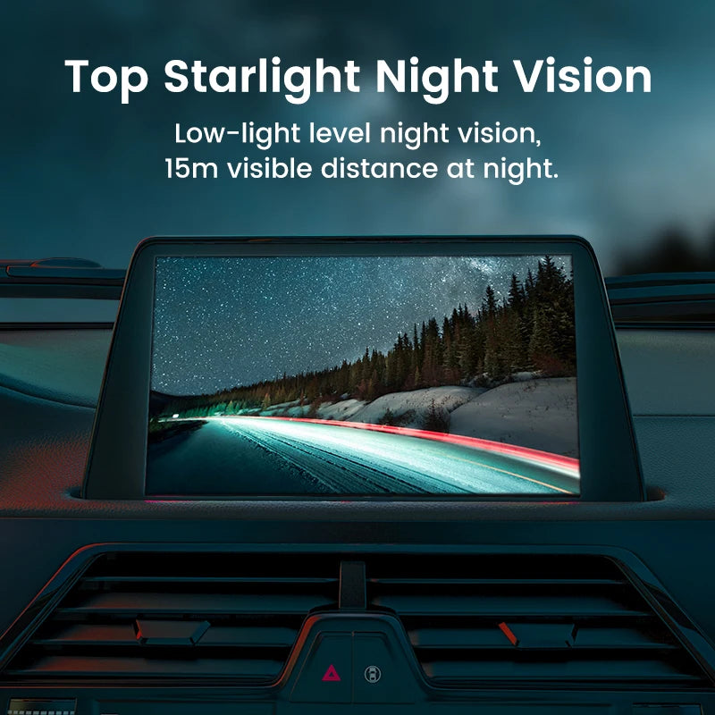 Golden Lens 1920X1080P Car Rear View Camera 170° Full HD Night Vision Reverse AHD Fisheye Vehicle Parking Camera