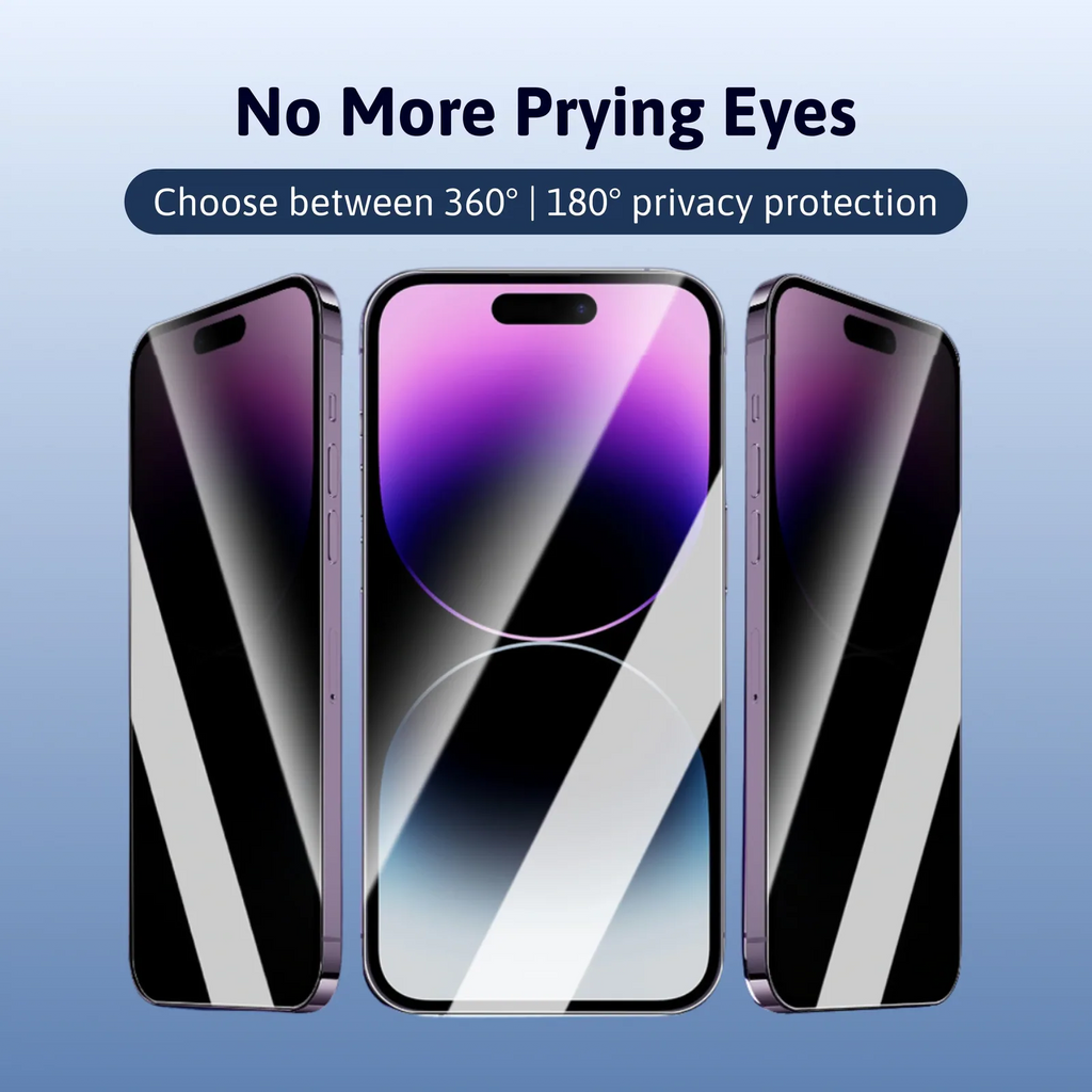 Verre Trempé Anti-Espion Protection Écran