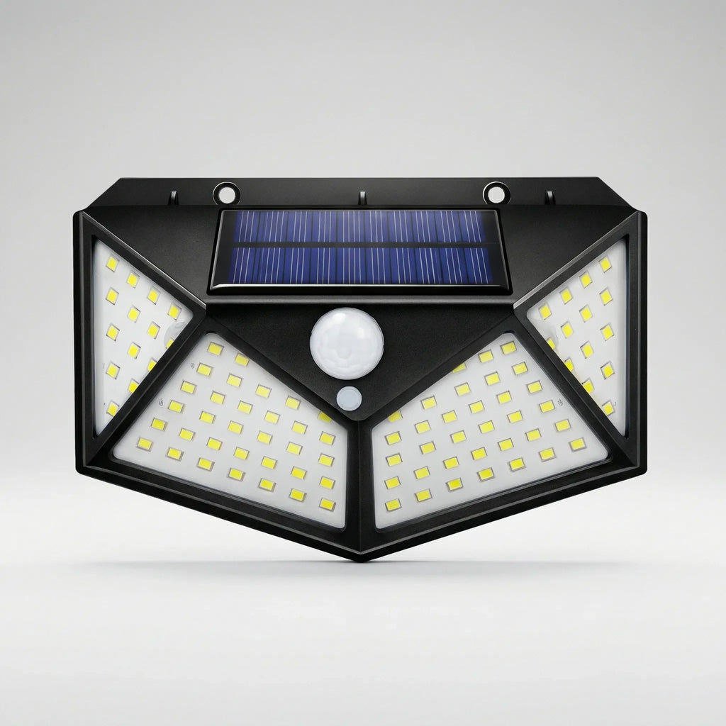 Solarux – Lampe solaire murale de sécurité extérieure